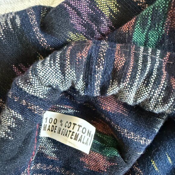 Brown Teysha Colorful Guatemalan Textile Embroidered Ankle Peace Boots Size 8 - Picture 11 of 13